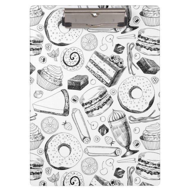 Delicious pattern clipboard (Front)