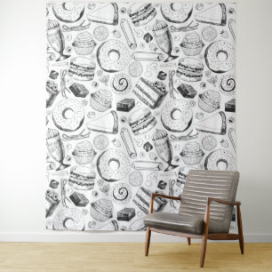 Delicious pattern tapestry