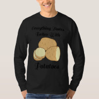 Delicious Potatoes Ironic Quote Hobby Chef Cooking