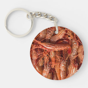 Delicious Prawns Key Ring