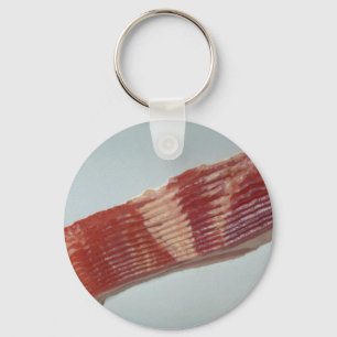Delicious Raw bacon Key Ring