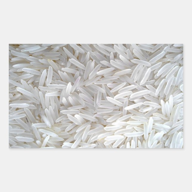 Delicious Rice Rectangular Sticker (Front)