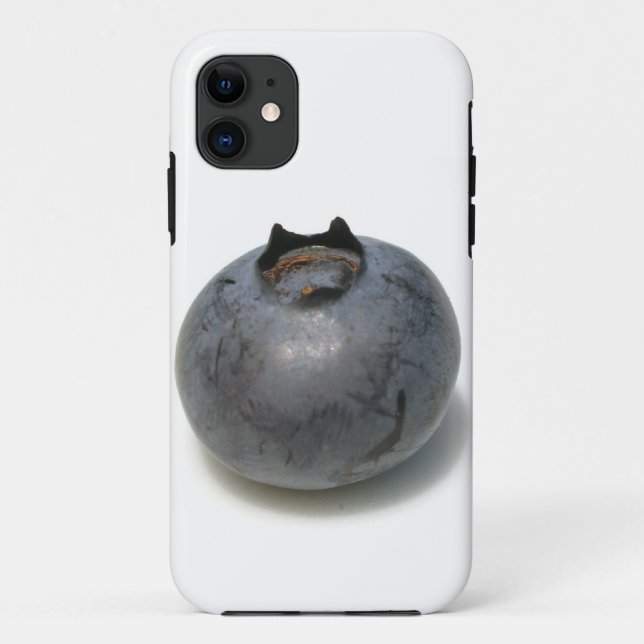 Delicious Single Blueberry Fruit Case-Mate iPhone Case (Back)