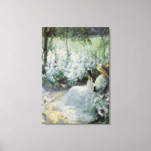 Delicious Solitude by Frank Bramley, Vintage Art Canvas Print