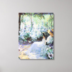 Delicious Solitude Frank Bramley Fine Art Canvas Print