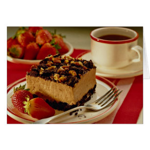 Delicious Strawberries and cake