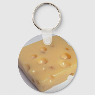 Delicious Swiss cheese Key Ring