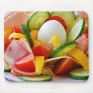 Delicious Vegetables Salad Food Picture Mouse Pad