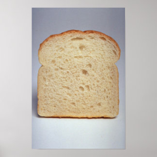 Delicious White bread Poster
