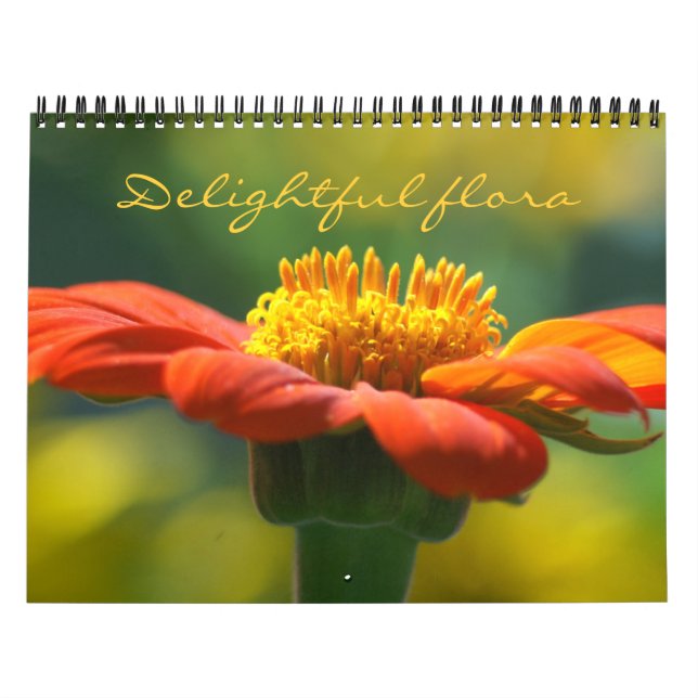 delighful flora calendar (Cover)