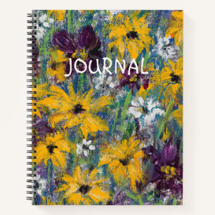 Delight Floral Day Journal - Proverbs Verse 3:5-6