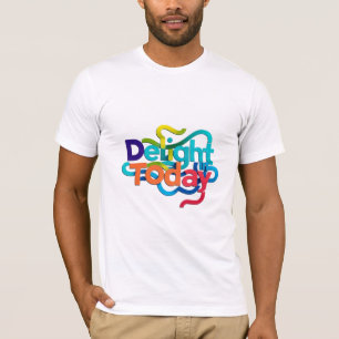 Delight in Today – Inspirational T-Shirt Design