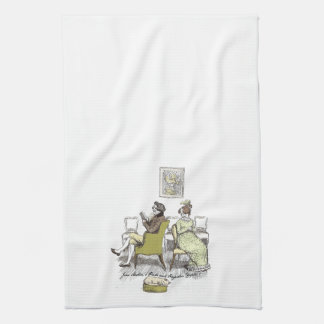 Delight in Vexing - Jane Austen Pride & Prejudice Tea Towel