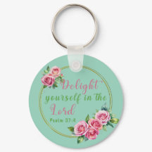 Delight Yourself in the Lord Personalised Metal