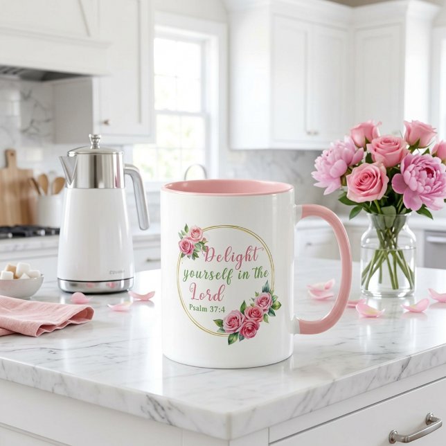 Delight Yourself In The Lord - Psalm 37:4 Mug (Creator Uploaded)
