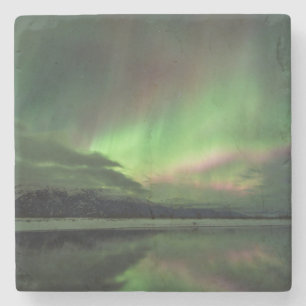 Delightful Aurora Stone Coaster