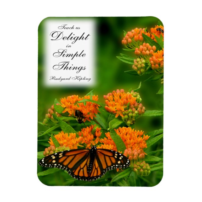 Delightful Butterfly Magnet (Vertical)
