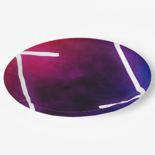 Delightful Designs on 9" Round Paper Plates