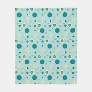 Delightful Diatoms Fleece Blanket