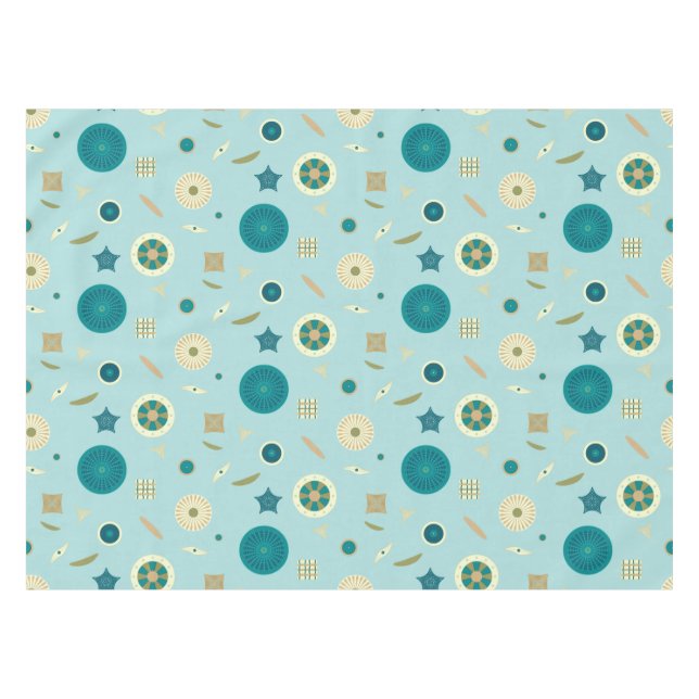 Delightful Diatoms Tablecloth (Front (Horizontal))
