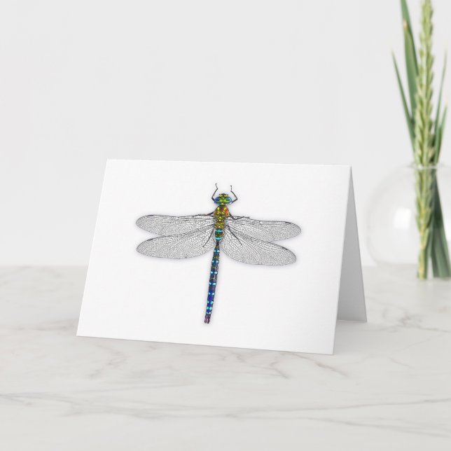 Delightful Dragonfly Card (Front)