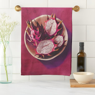 Delightful Dragonfruit  Tea Towel