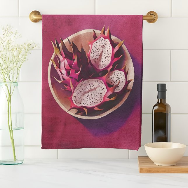 Delightful Dragonfruit  Tea Towel (Creator Uploaded)