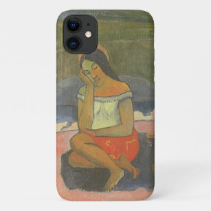 Delightful Drowsiness by Paul Gauguin, Vintage Art iPhone 11 Case