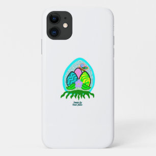 Delightful Easter Eggs Apple iPhone 11 Case
