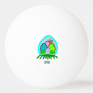 Delightful Easter Eggs Ping Pong Ball