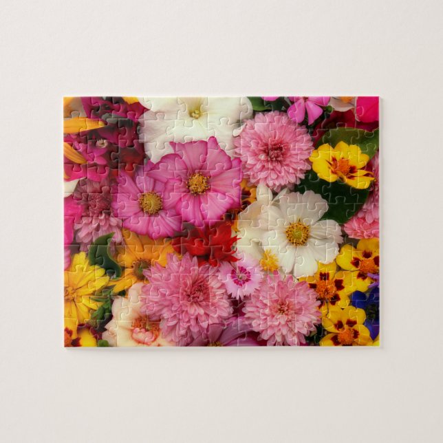 delightful flowers jigsaw puzzle (Horizontal)