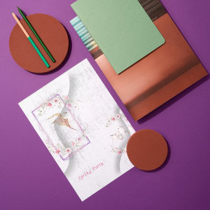 Delightful party invitation