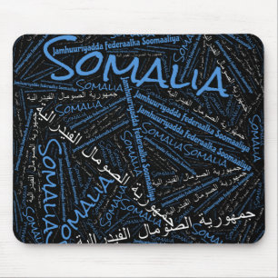 Delightful Somalia Flag Colours Patriotic Mouse Pad