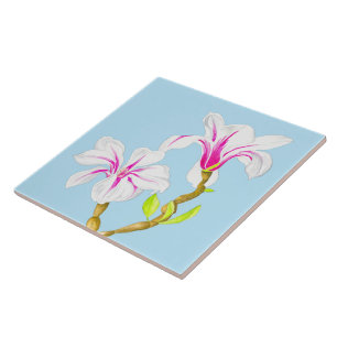 Delightful Spring on a Ceramic Tile (M)