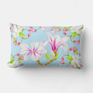 Delightful Spring on a Lumbar Pillow (M,C)