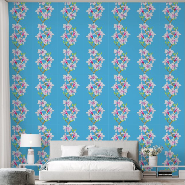 Delightful Spring on a Wallpaper (Bedroom)