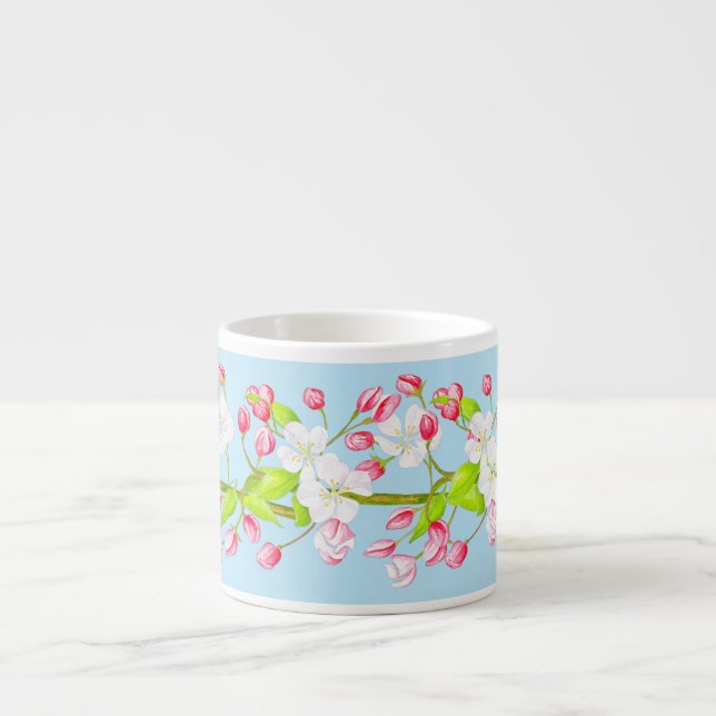 Delightful Spring on an Espresso Mug (C) (Front)