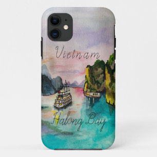 Delightful sunset in Halong Bay Vietnam Case-Mate iPhone Case