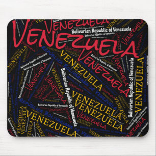 Delightful Venezuela Flag Colours Patriotic Mouse Pad