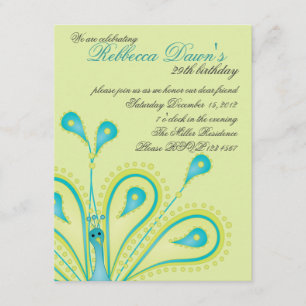 Delightfully Feathered! Invitation