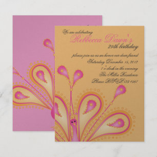 Delightfully Feathered! Invitation