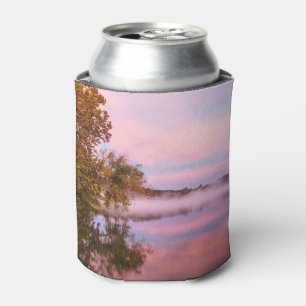 Delightfully Pink Morning Can Cooler