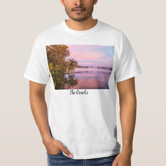 Delightfully Pink Morning T-Shirt (Front)