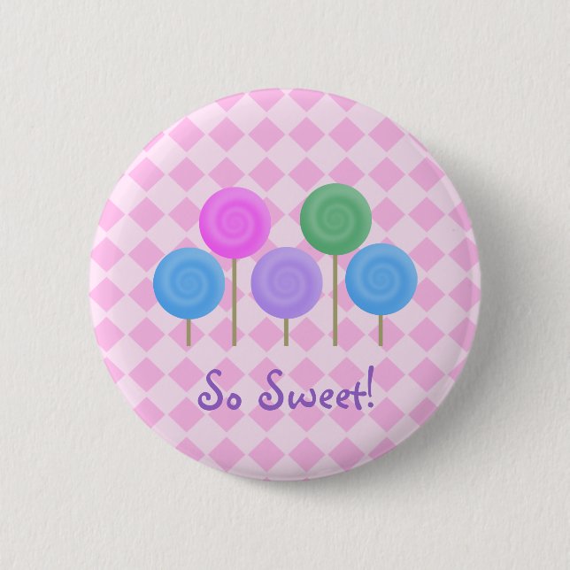 Delightfully Sweet Collection 6 Cm Round Badge (Front)