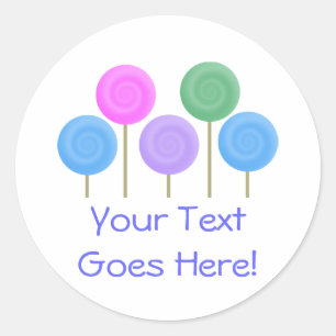 Delightfully Sweet Collection Classic Round Sticker