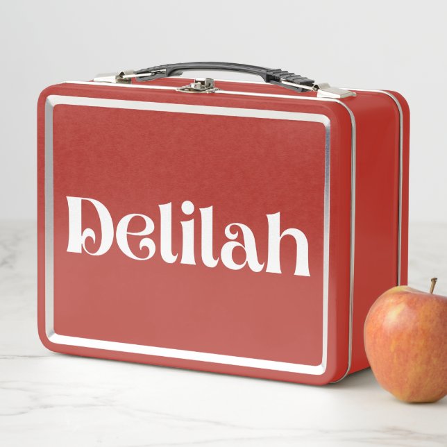 Delilah Metal Lunch Box (In Situ)