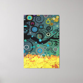 Delirium - Abstract Art Canvas Print