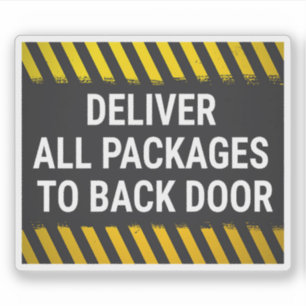 Deliver All Packages To Back Door