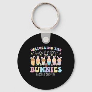 Delivering The Cutest Bunnies Easter Labour And De Key Ring