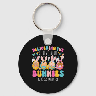 Delivering The Cutest Bunnies Easter Labour And De Key Ring